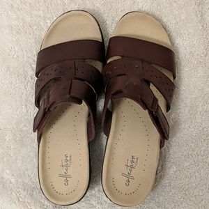 Clarks leather sandals